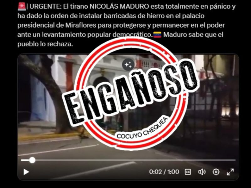 Engañoso barreras miraflores