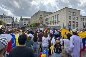 Manifestación venezolanos Bruselas 3