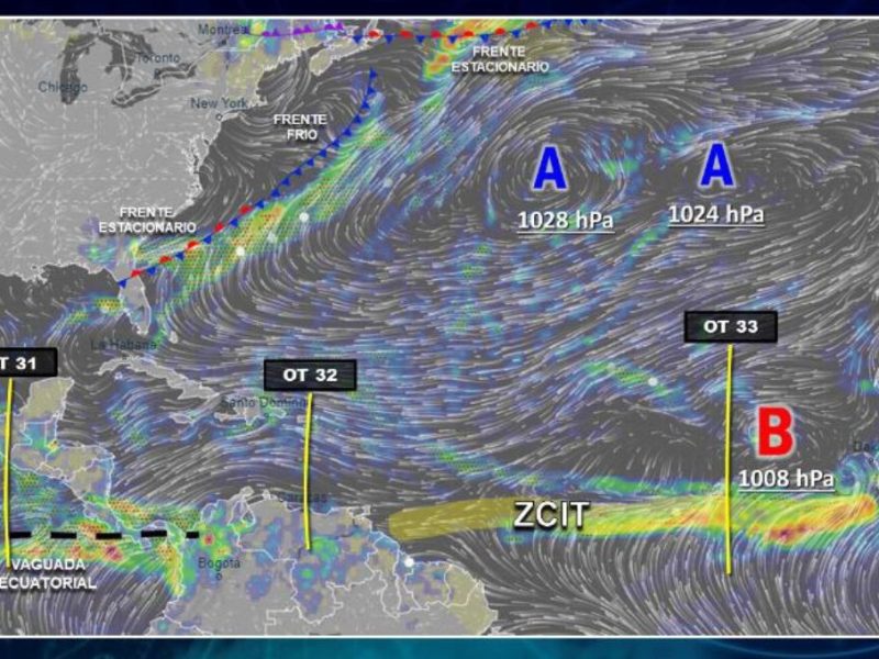 Seguirán las lluvias en varios estados de Venezuela este 22 de agosto