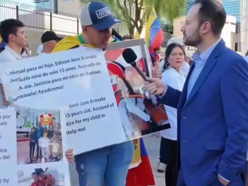 Liberan a hijo adolescente de exfutbolista Edixon Arévalo en Barinas
