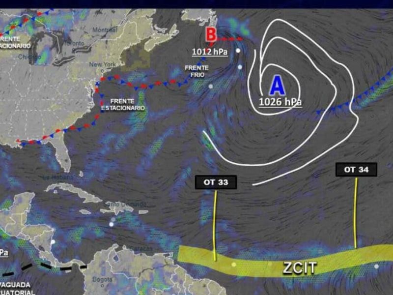 Lluvias después del mediodía en gran parte de Venezuela este 27 de agosto