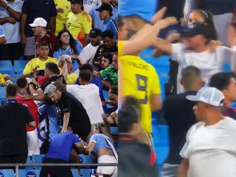 Conmebol sanciona a 11 jugadores de Uruguay por refriega en Copa América