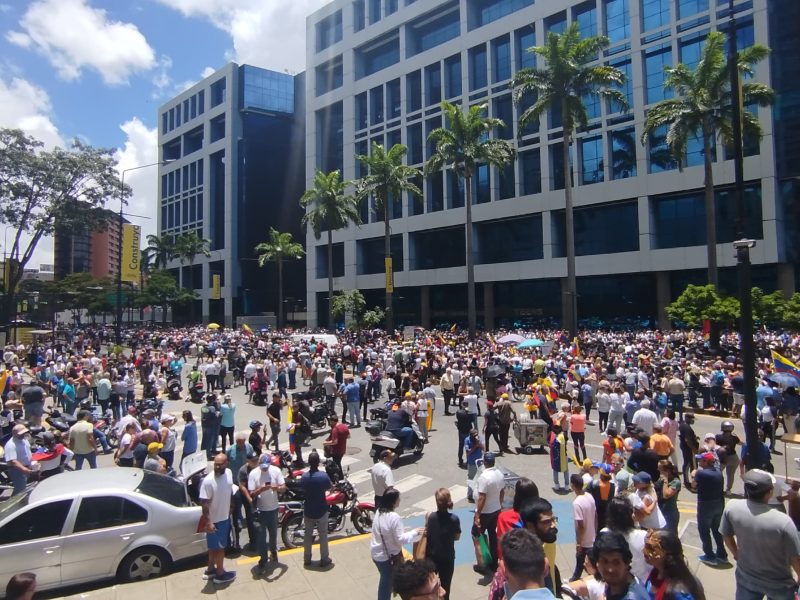 Así están las concentraciones en Venezuela en defensa del voto (Fotos)