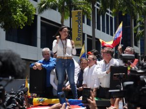 María Corina Machado: Nadie en el mundo cree la farsa de Maduro