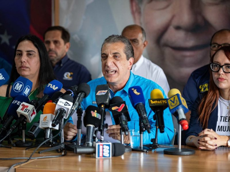 El opositor Biagio Pilieri fue detenido en Caracas tras protesta, denuncia el antichavismo