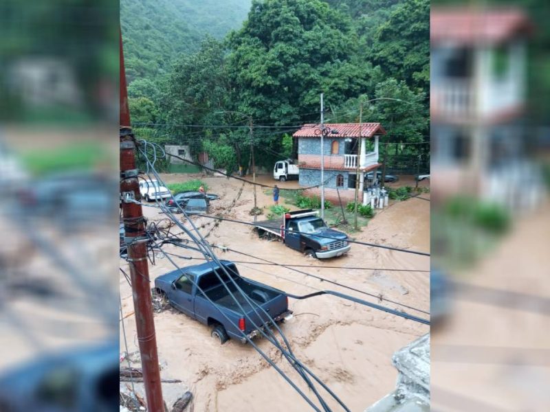 lluvias en caracas y miranda