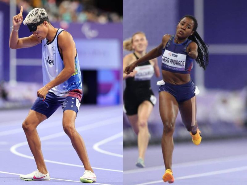 Lisbeli Vera y Enderson Santos ganaron medallas en los Paralímpicos de París 2024