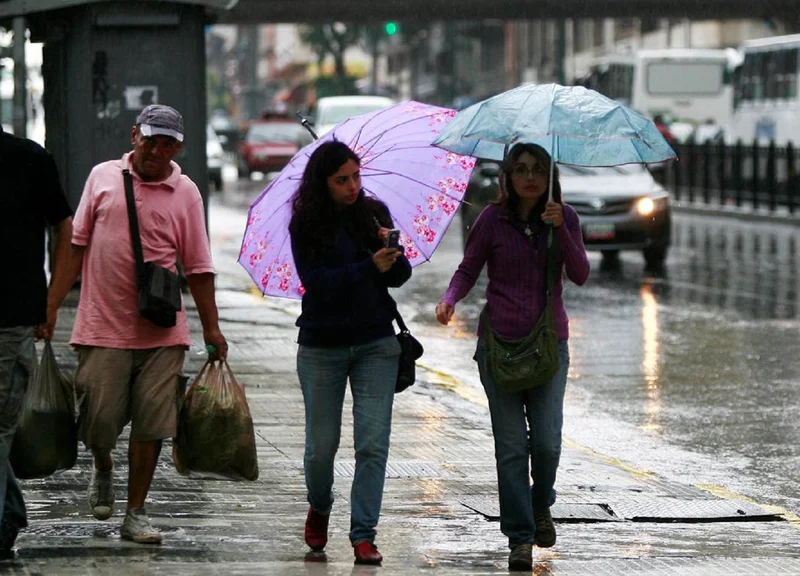 Lluvias en el centro, oriente, sur y occidente de Venezuela este 3 de septiembre