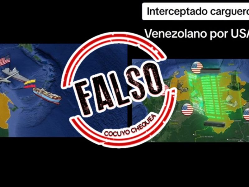 Falso buque interceptado