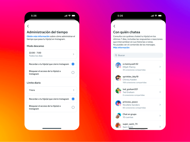 Instagram lanza su Cuenta de Adolescente, más privada y restrictiva que las de los adultos