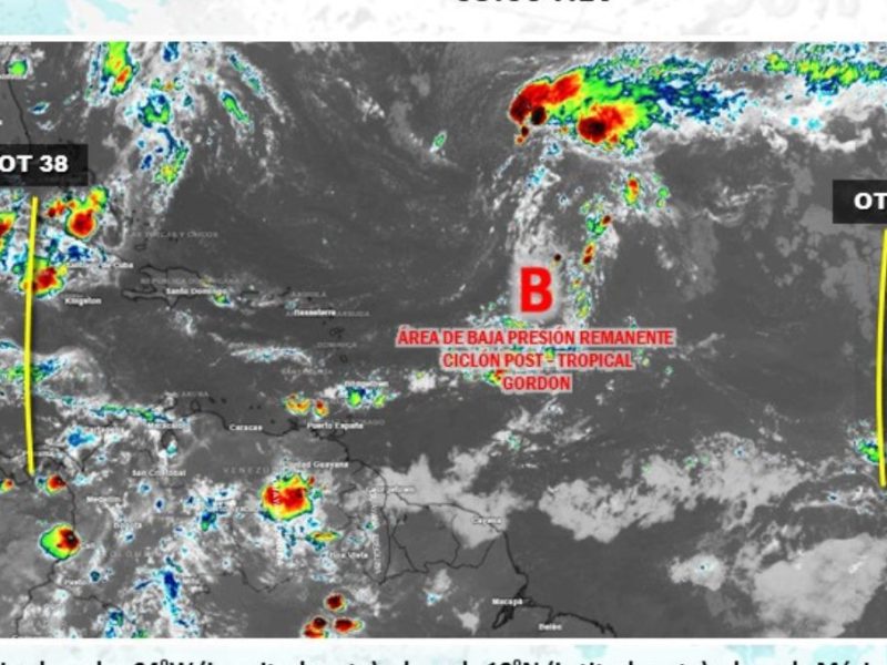 Lluvias de oriente a occidente de Venezuela este 18 de septiembre