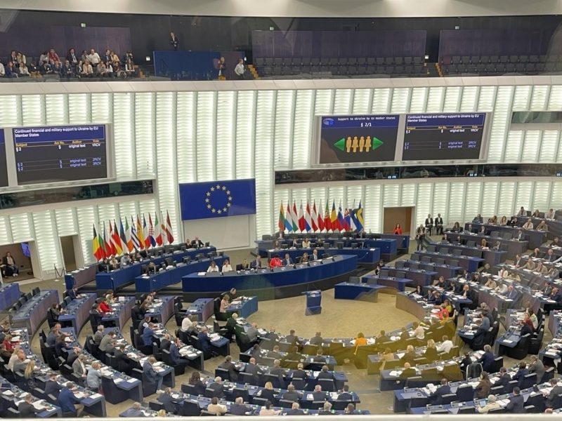 Machado tras votación de la Eurocámara: Gracias Europa