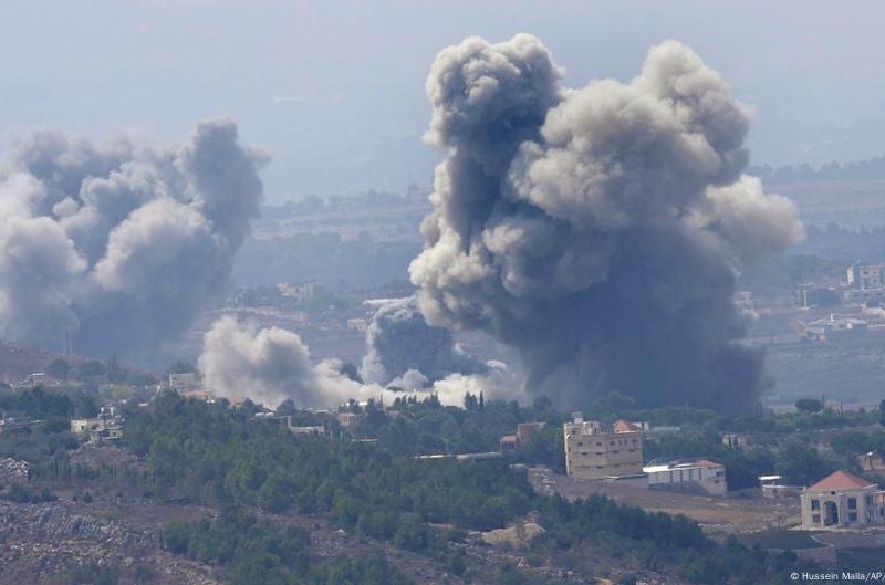 Al menos 100 personas mueren en Líbano en bombardeos israelíes