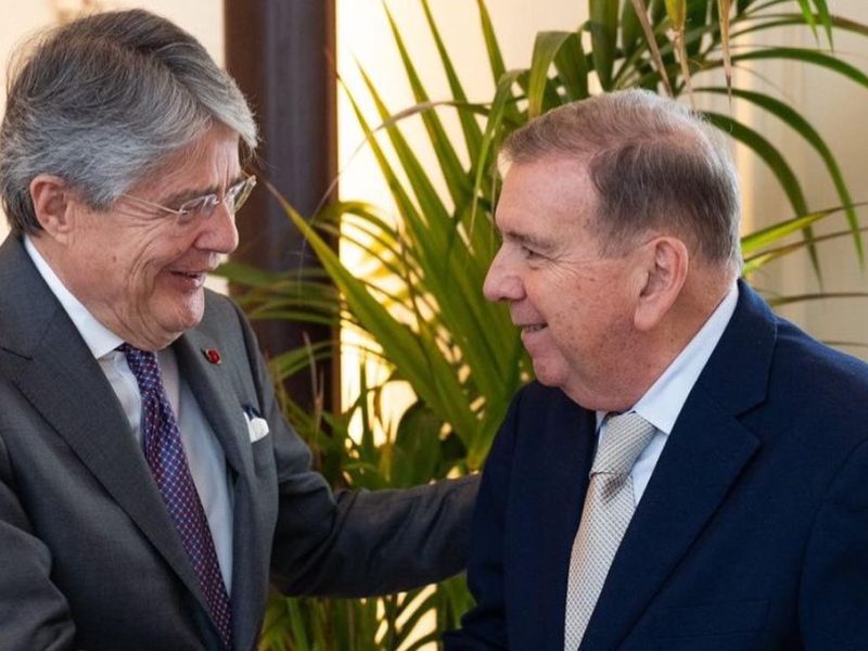 González Urrutia se reúne en Madrid con expresidente de Ecuador