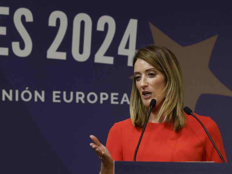 Metsola tras hablar con Edmundo González pide a Europa "hacer más" por Venezuela