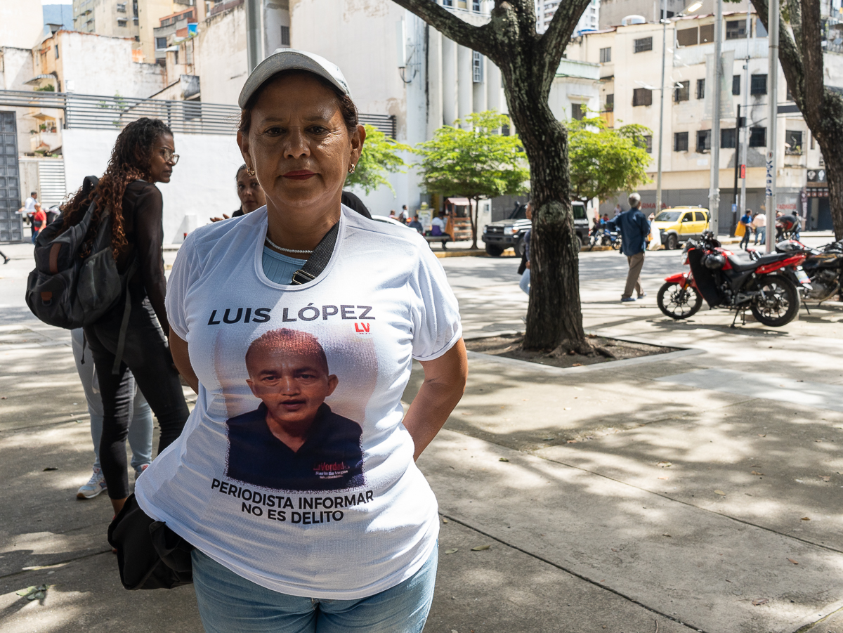 Familiares presos políticos 2024 Luis López
