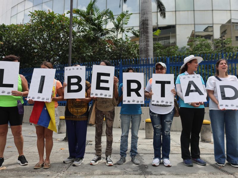 Protesta en Venezuela