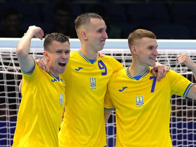 Ucrania despacha a Venezuela con goleada en Mundial de Futsal