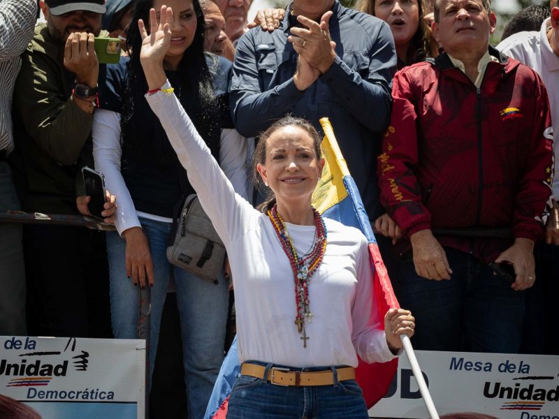 Machado exige liberación del alcalde de Maracaibo: El mundo debe actuar ya