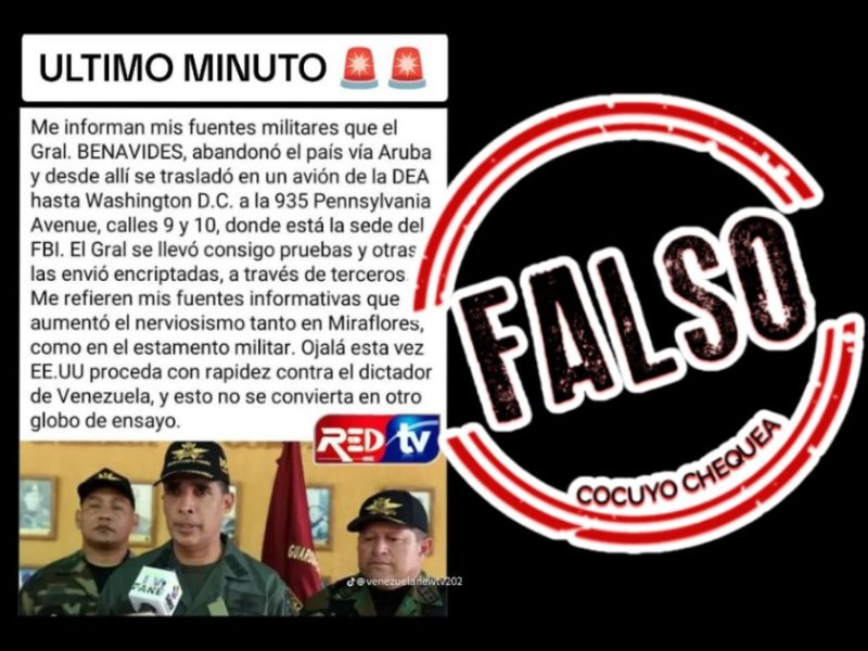 Benavides Torres fue comandante de la Guardia Nacional