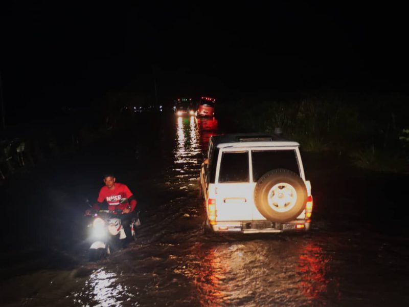 Comunidades afectadas por lluvias en Sucre, Monagas y Nueva Esparta