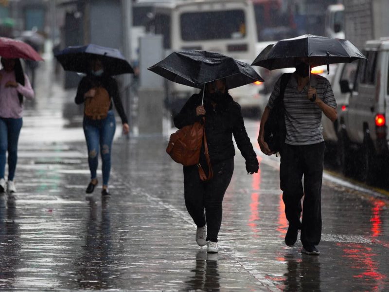 Lluvias en Venezuela se mantendrán esta semana, reporta el Inameh