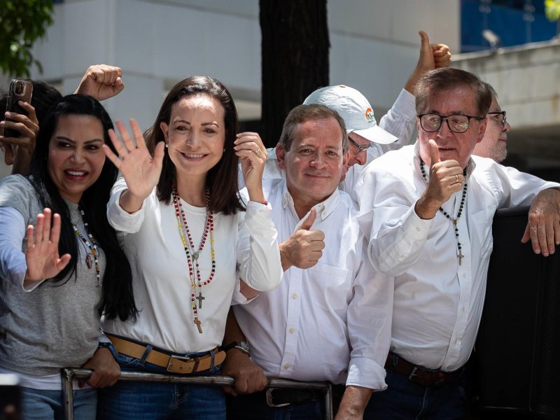 La dirigencia opositora de Venezuela, de la calle al resguardo