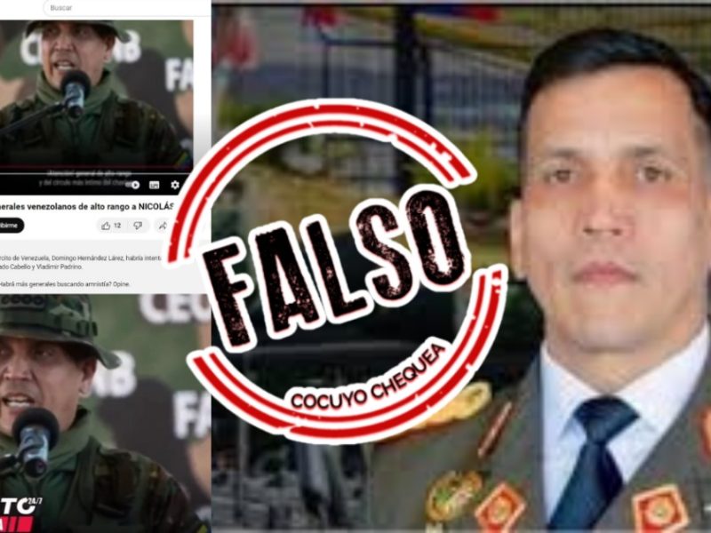 Días antes de las elecciones presidenciales difundió mediante su cuenta en X una desinformación sobre María Corina Machado