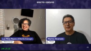 con la luz Marino Alvarado
