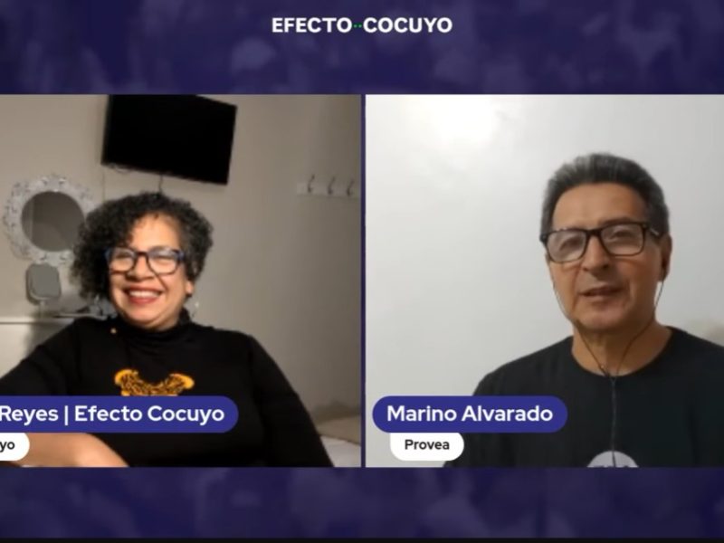con la luz Marino Alvarado