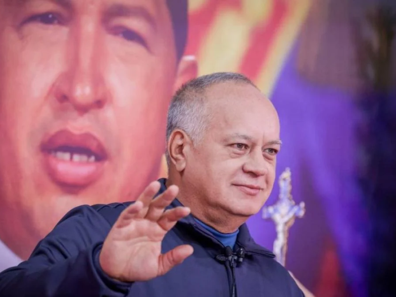 Diosdado Cabello asegura que la única negociación es que los "fascistas" se entreguen