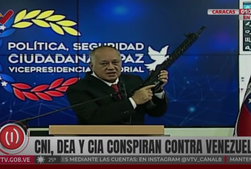 Cabello acusa al CNI de España de contratar mercenarios para derrocar a Maduro