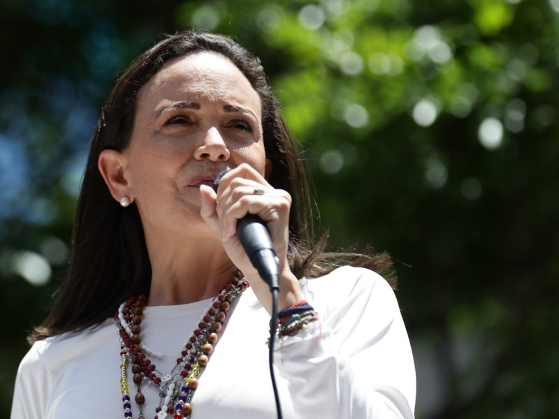 María Corina Machado dice que sigue la lucha para "cobrar" la victoria electoral