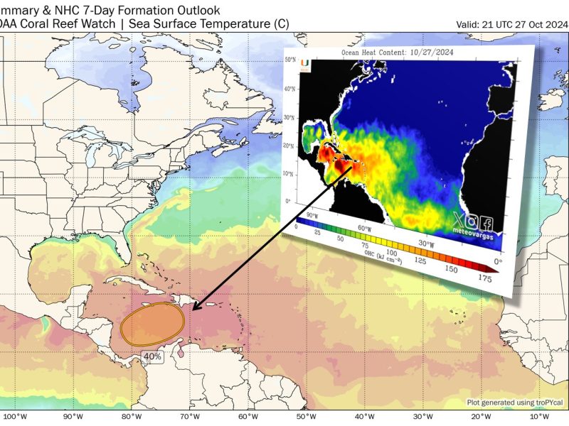 Onda tropical 48 incrementará lluvias en Venezuela este 28 de octubre