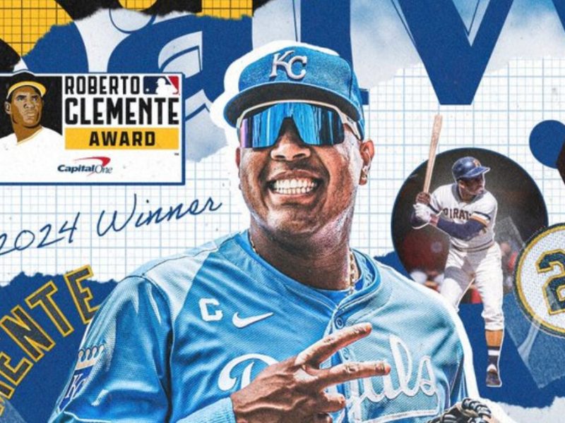 Salvador Pérez gana el premio Roberto Clemente