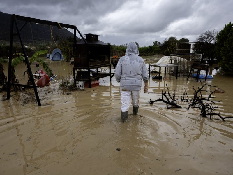 Incidencias por la DANA en la localidad malagueña de Cártama