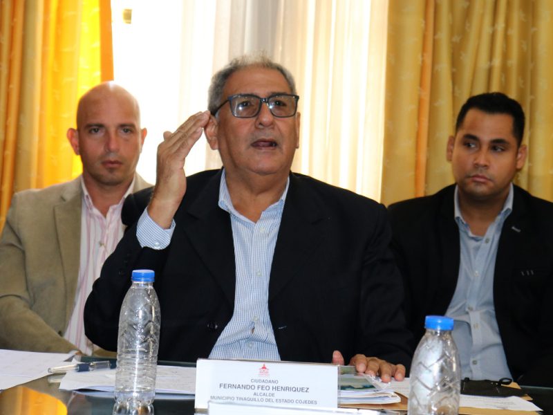 AD pide liberación de alcalde Fernando Feo que lleva tres meses preso