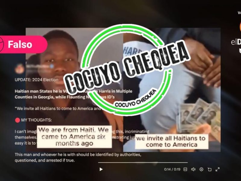 falso video haiti kamala