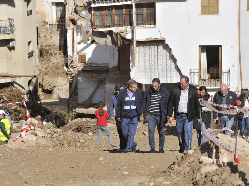 Situación en Letur tras el paso del temporal
