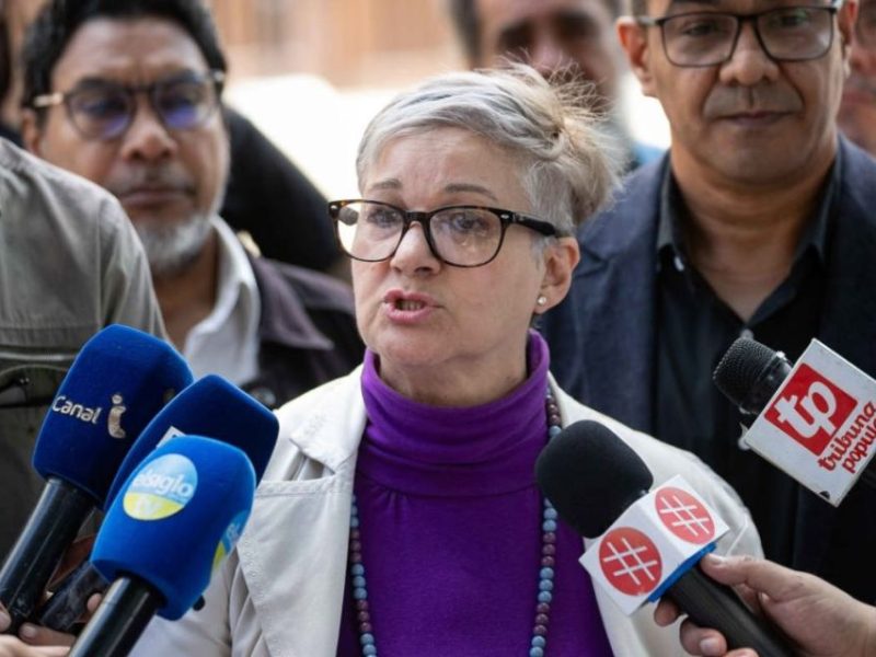 Díaz fue multada por el TSJ