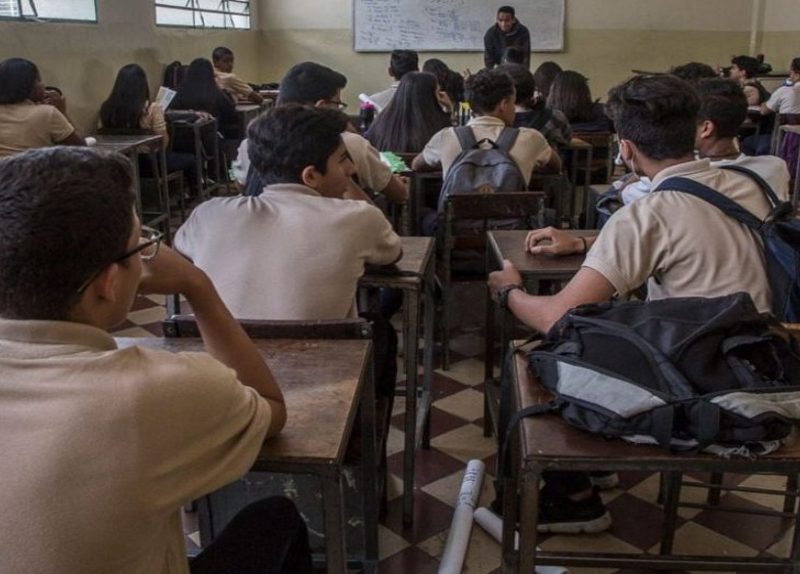 Los estudiantes fueron llevados a emergencia