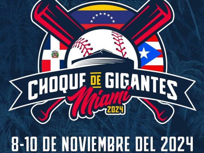 Venezuela, República Dominicana y Puerto Rico se enfrentan en serie Choque de Gigantes