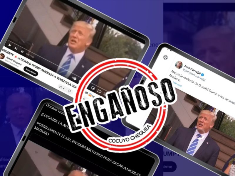 Desde que ganó las elecciones el 4 de noviembre de 2024, no ha hablado sobre Venezuela