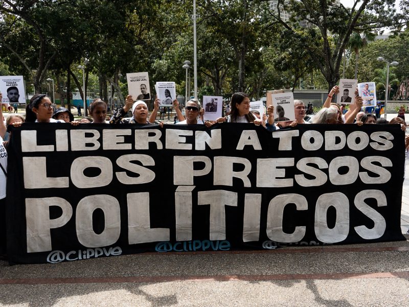 Presos políticos en Venezuela