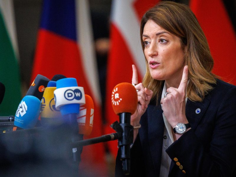 Presidenta del Parlamento Europeo pide a los países de la UE que sean "más claros" al hablar de Venezuela