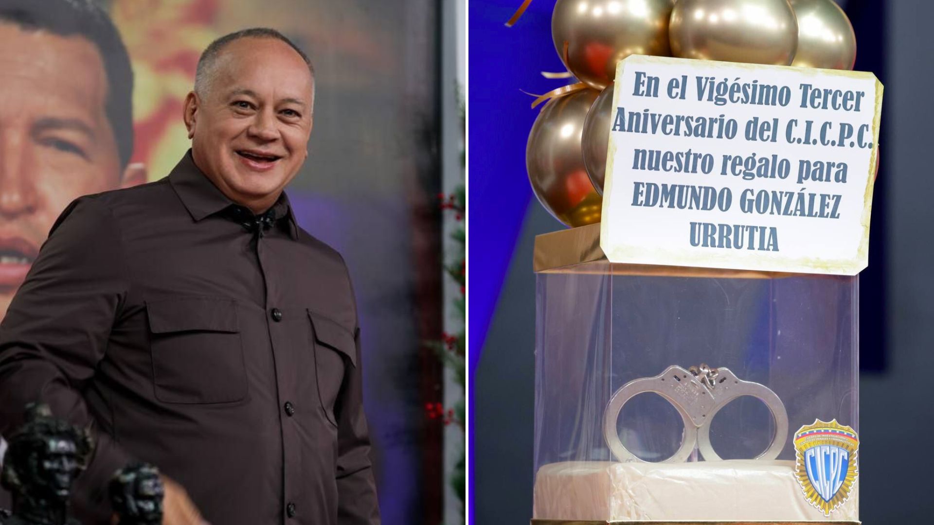 Diosdado Cabello Edmundo González urrutia Cicpc