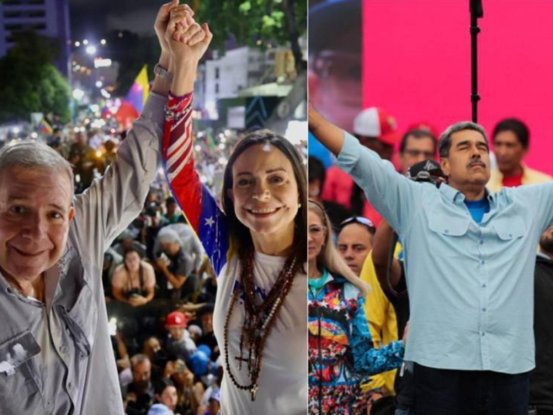 En la recta final hacia el 10-E gobierno y oposición agitan y movilizan