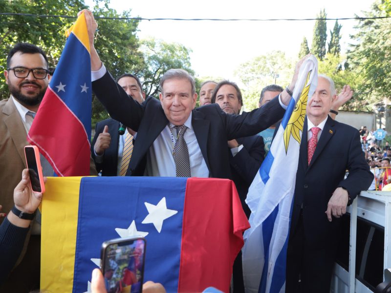 Edmundo González Urrutia desde Uruguay