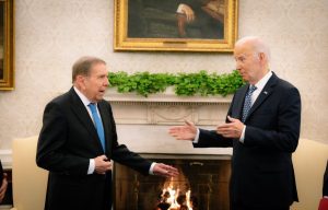 González Urrutia dice que tienen el apoyo de Biden y llama a venezolanos a defender la democracia