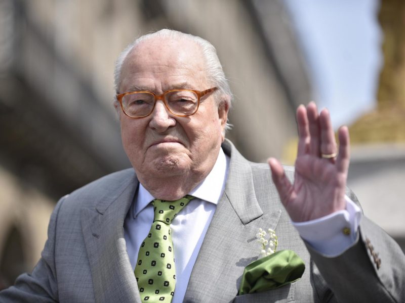 Jean Marie Le Pen, fundador del Frente Nacional francés, muere a los 96 años